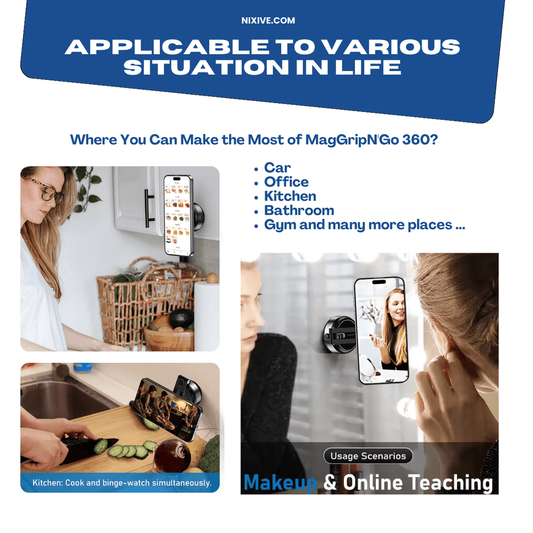 Gripto 360 – Universell Mobilhållare för Smidig Användning