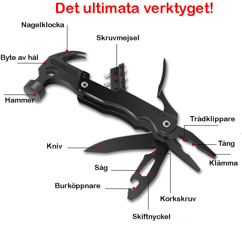 14-i-1 Multifunktionell Hammare