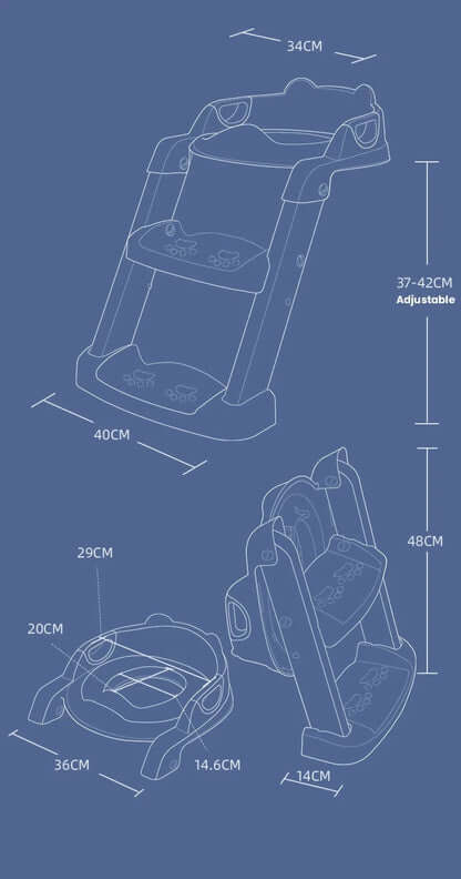 Potty Training Seat - Potträning för Små Barn