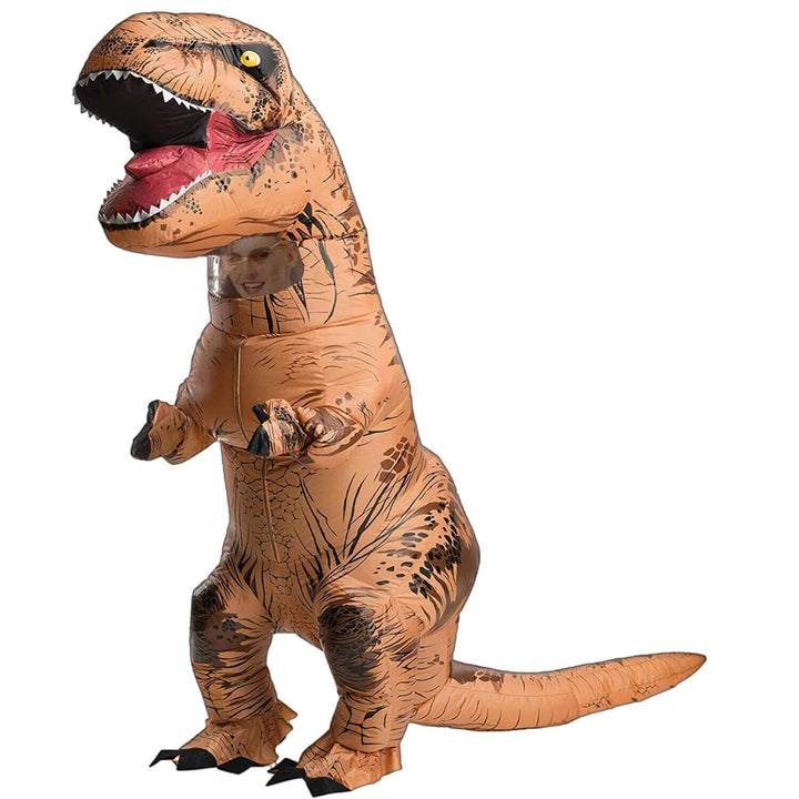 Uppblåsbar T-Rex Dinosaurie Kostym