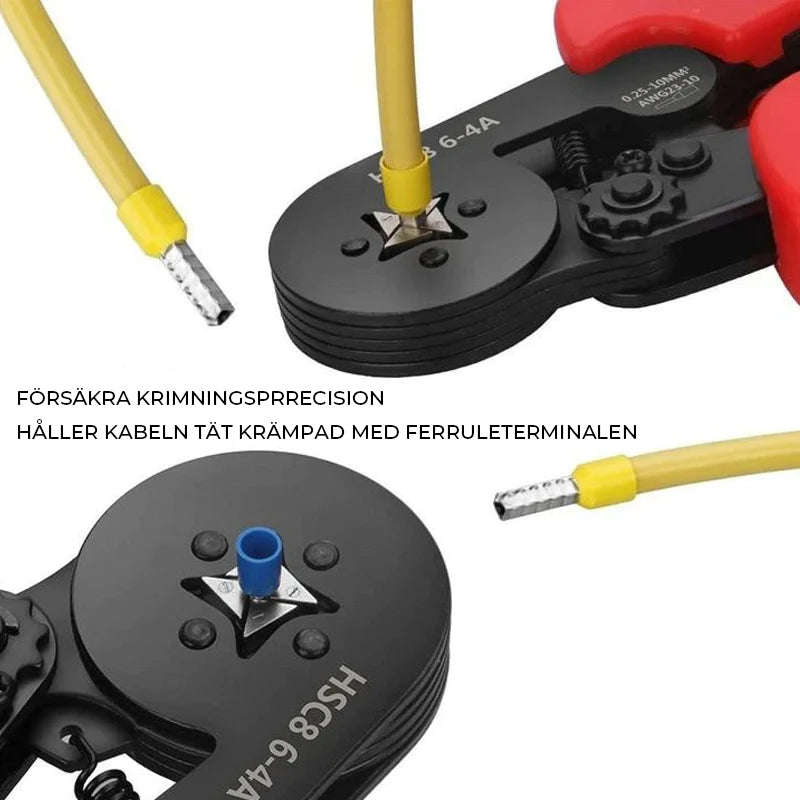 Verktygssats Med Crimptång