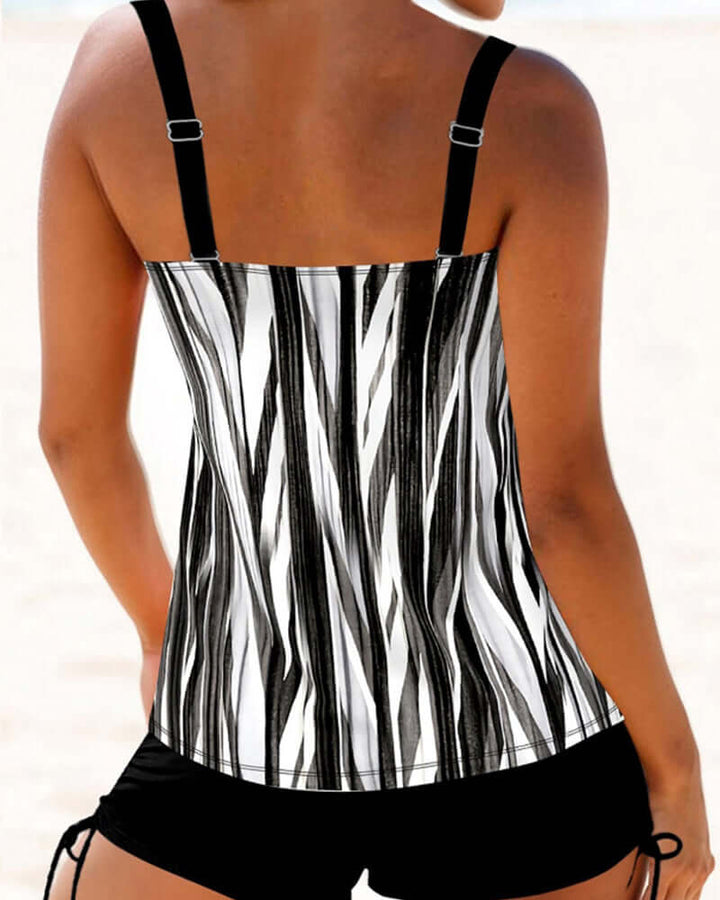 Tankini Set – Stil och Komfort för Strand och Pool