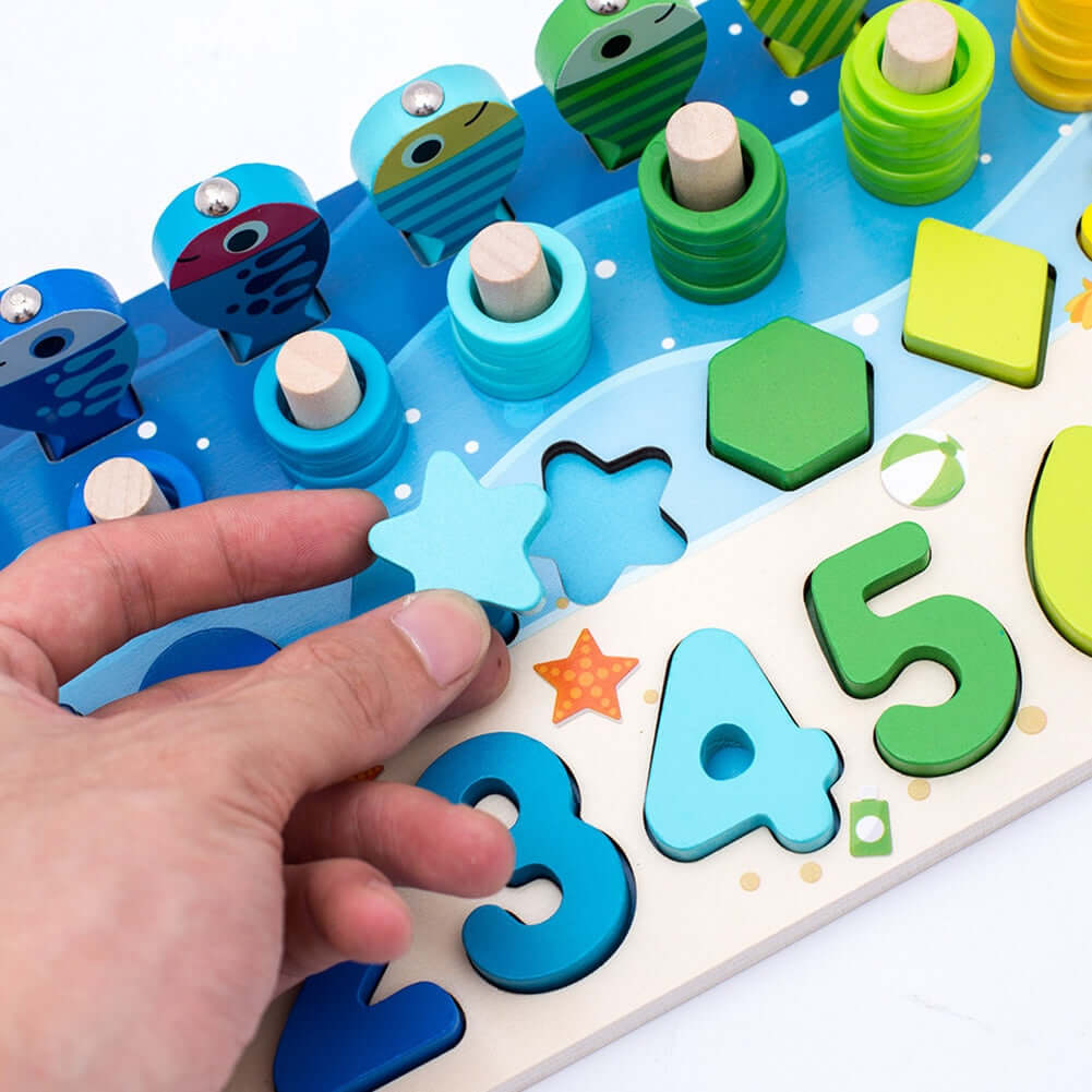 Montessori Lekbräda i Trä
