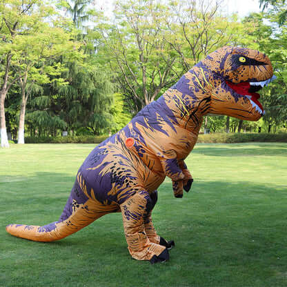 Uppblåsbar T-Rex Dinosaurie Kostym
