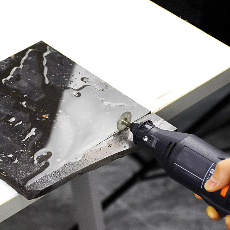 "6-delars HSS cirkelsågblad för metallbearbetning, DIY projekt, precisionsskärning, robust stål, mångsidigt snittverktyg"
