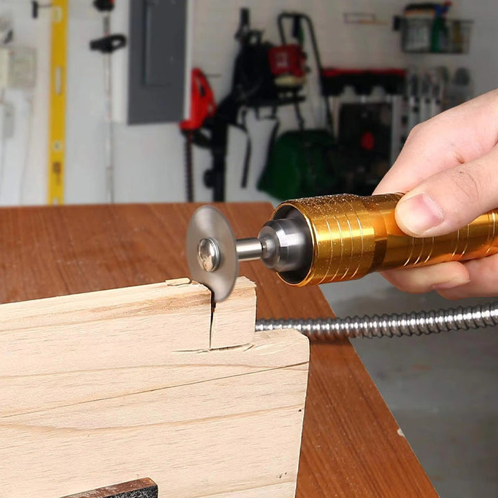 "6-delars HSS cirkelsågblad för metallbearbetning, DIY projekt, precisionsskärning, robust stål, mångsidigt snittverktyg"