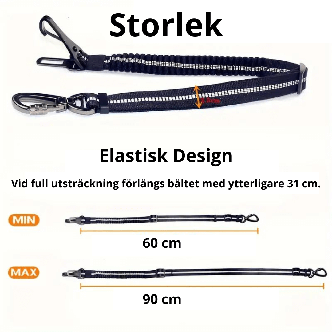 Kraftigt Bilbälte för Husdjur