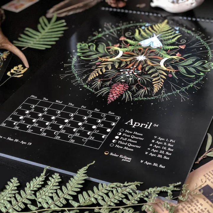 Mörka skogens månkalender