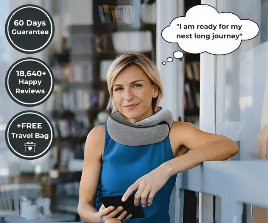 FlyHugz nackkudde - ditt ultimata resesällskap