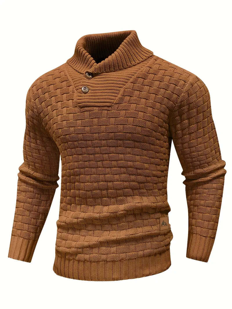 Stickad tröja för män - Modern stil och klassisk komfort