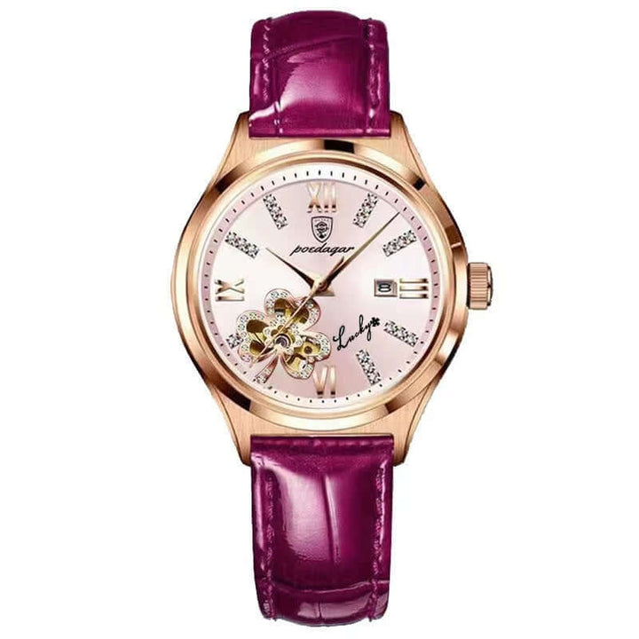 Elegant Moon Phase Bracelet Watch