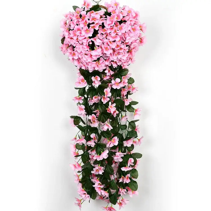 Charmig Orkidévattenfall | Konstgjorda Blommor för Alla Tillfällen och Årstider