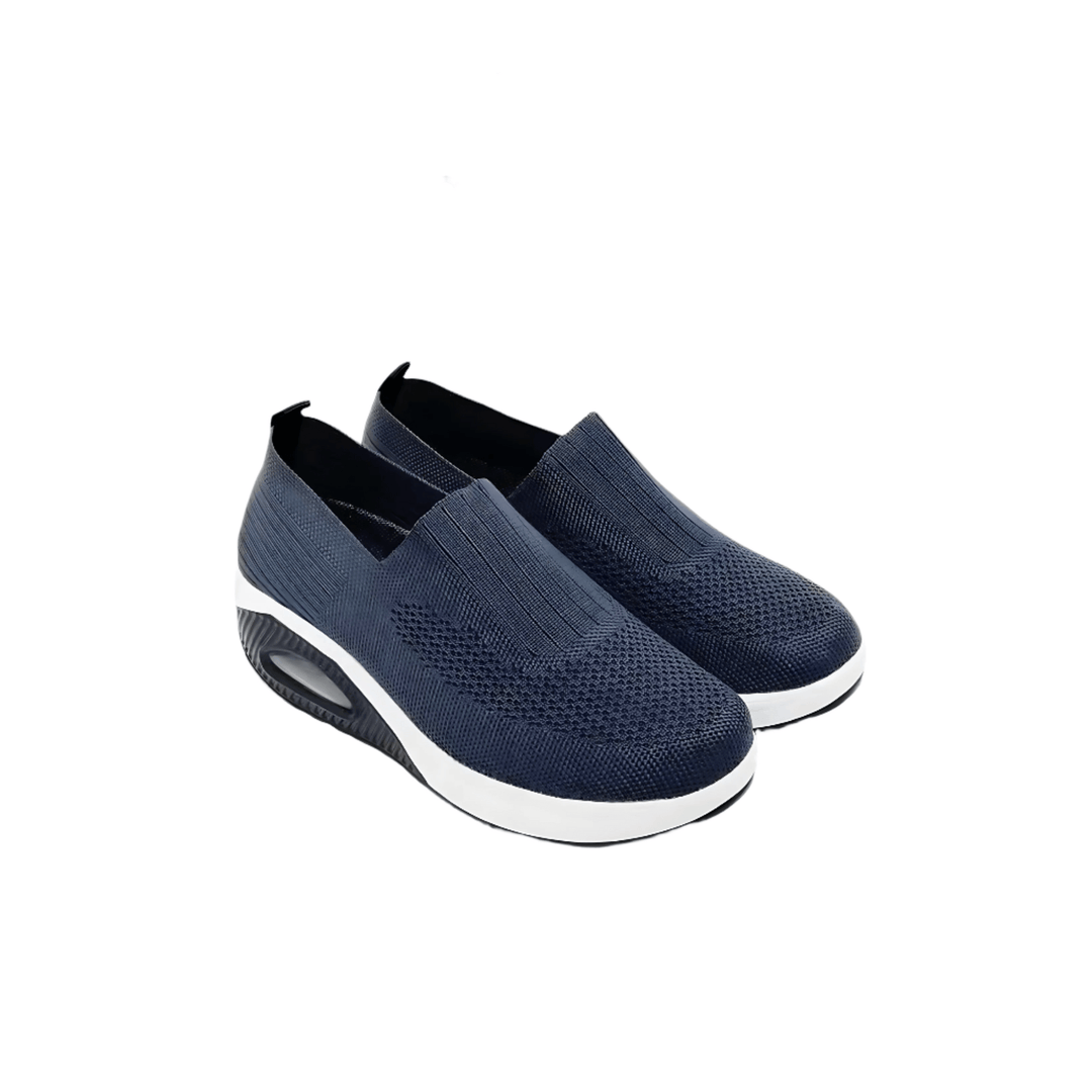 Ortopediska Smärtlindrande - Bekväma och Lätta Slip-on Sneakers för Damer, Med Stötdämpande Sula - Glowseva