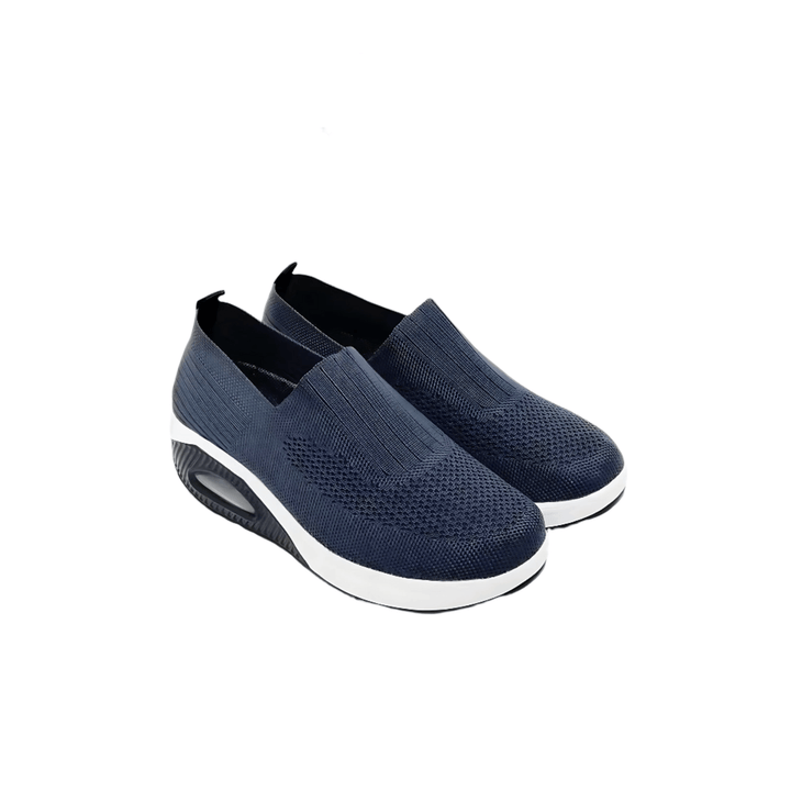 Ortopediska Smärtlindrande - Bekväma och Lätta Slip-on Sneakers för Damer, Med Stötdämpande Sula - Glowseva