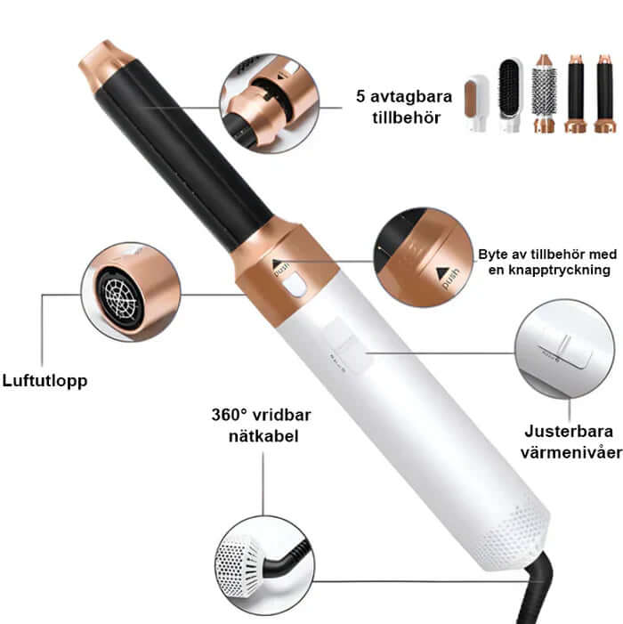 ProfiStyler - 5-i-1 Pro Set