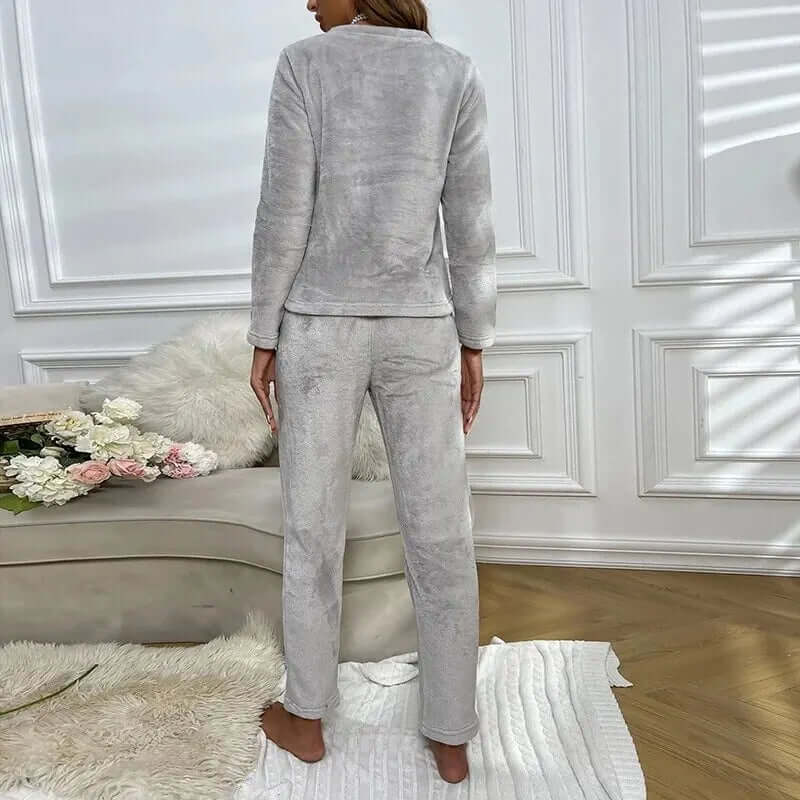 Kvinnors Varmt Pyjamasset