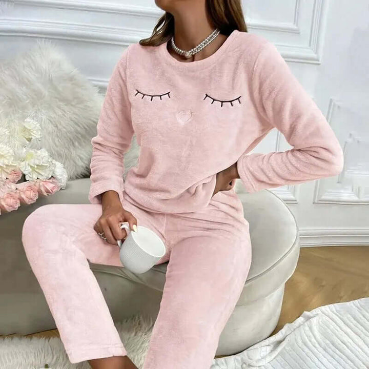 Kvinnors Varmt Pyjamasset