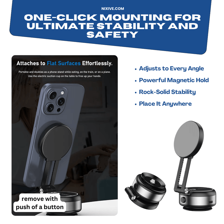 Gripto 360 – Universell Mobilhållare för Smidig Användning