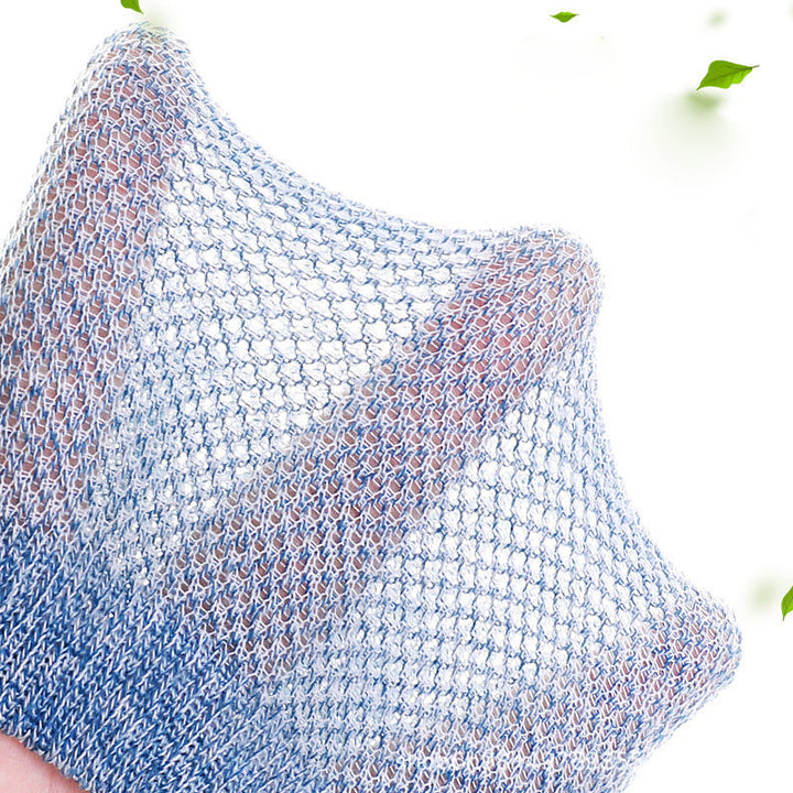 Andningsbara herrstrumpor, antibakteriella, i blandade färger, håller fötter torra och luktfria hela dagen för maximal komfor