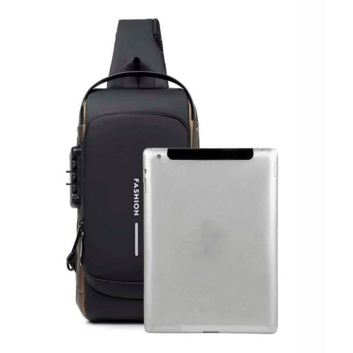 Anti - Stöld Slingväska – Säkerhet, Stil & USB - port för Män och Kvinnor - Glowseva