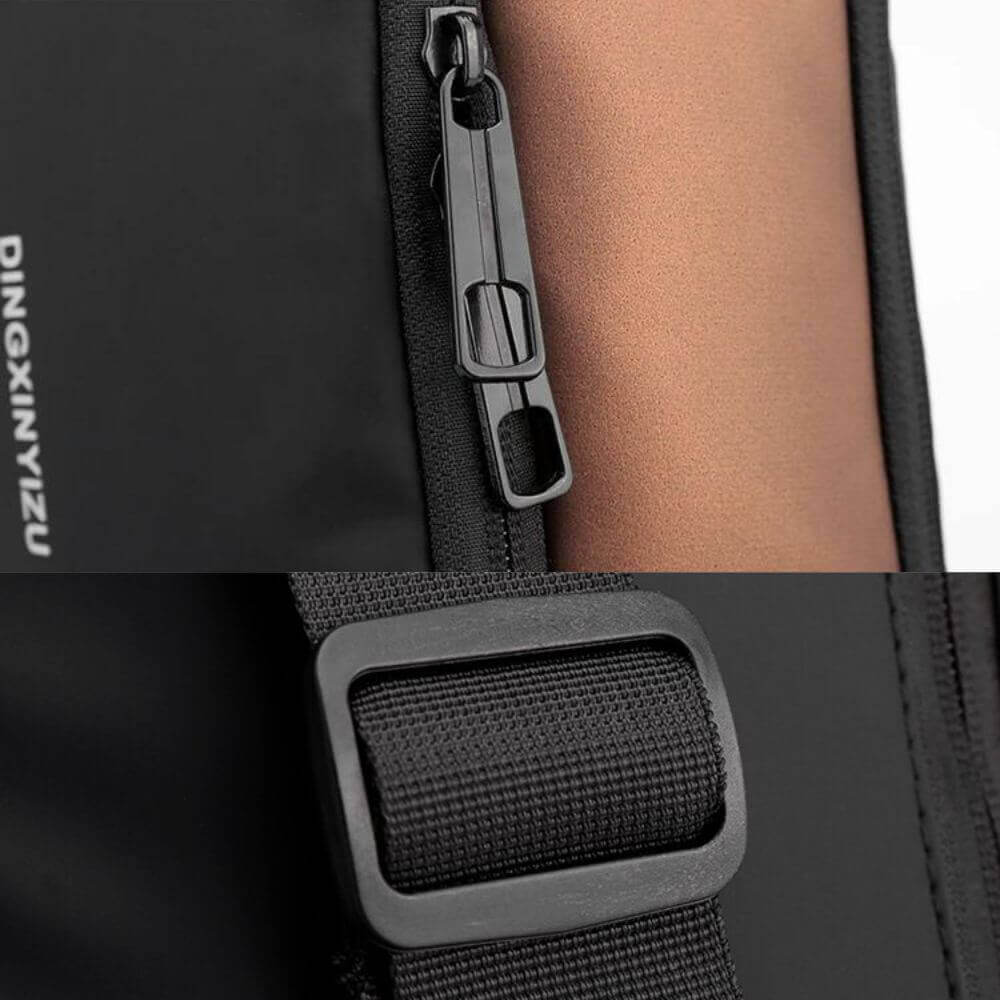 Anti - Stöld Slingväska – Säkerhet, Stil & USB - port för Män och Kvinnor - Glowseva