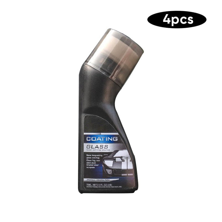 Antifogbeläggning för glas och speglar, säker sikt i alla väder, 70 ml flaska för garage & fordon, lätt att applicera.
