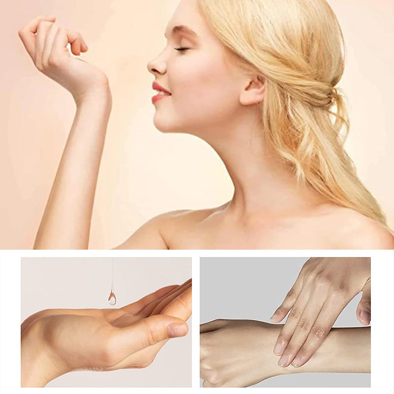 "Ara Dubai blommig doftolja för kvinnor, elegant flaska med ros och bergamottnoter, lyxig kvinnlig parfym."