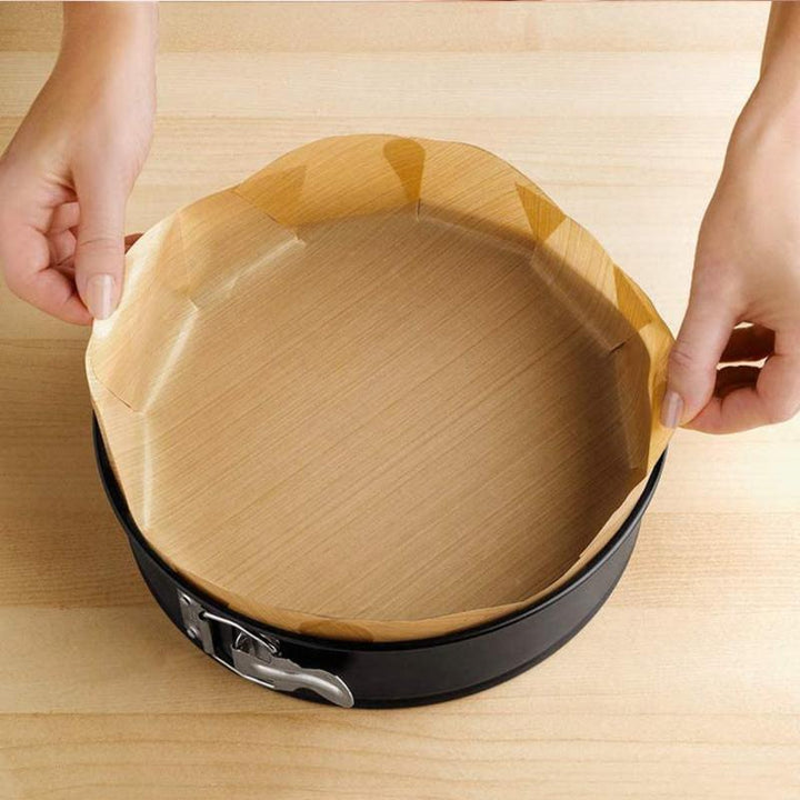 "Återanvändbar bakplåt i glasfiber med non-stick yta, hållbar och lätt att rengöra för miljövänlig bakning."