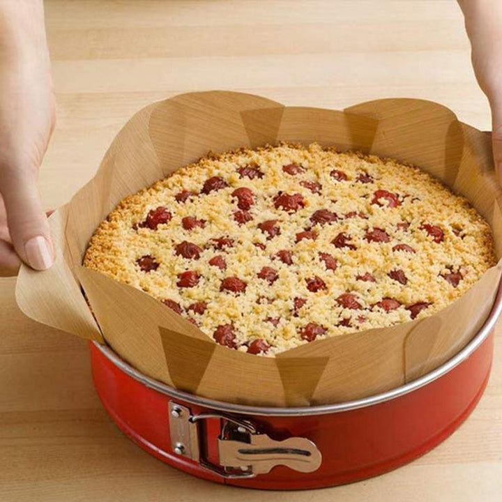 "Återanvändbar bakplåt i glasfiber med non-stick yta, hållbar och lätt att rengöra för miljövänlig bakning."