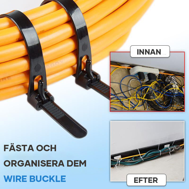 "Återanvändbara kabelband i olika färger och storlekar, perfekta för hem och kontor. Justerbara, hållbara och multifunktionel