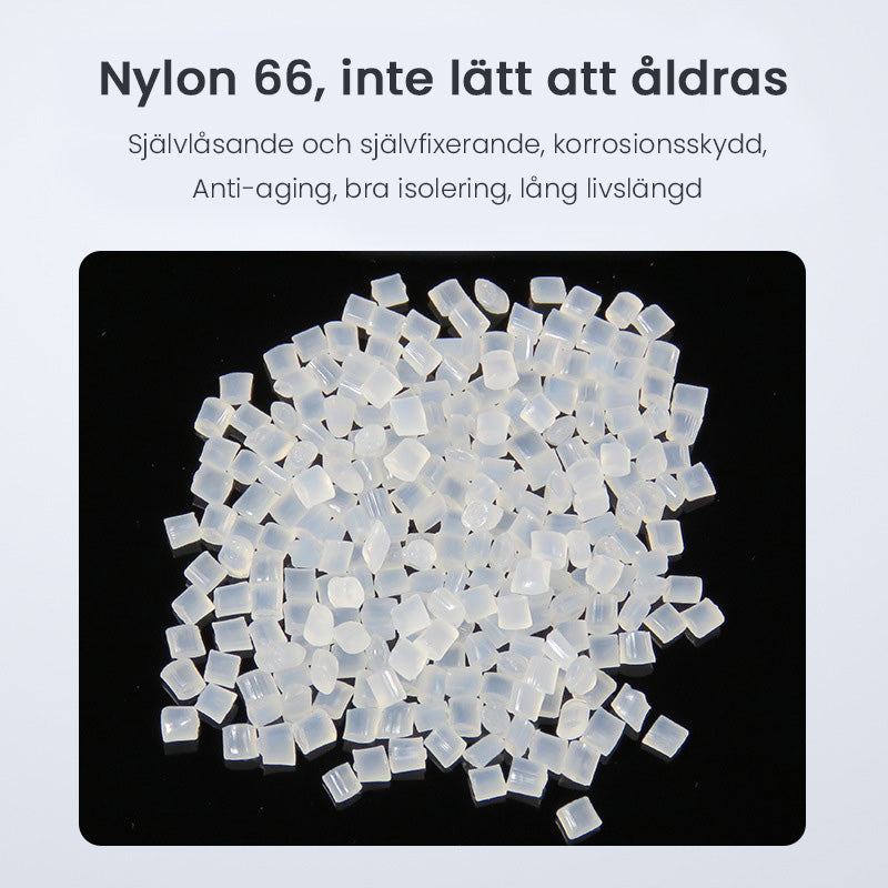 "Återanvändbara kabelband i olika färger och storlekar, perfekta för hem och kontor. Justerbara, hållbara och multifunktionel