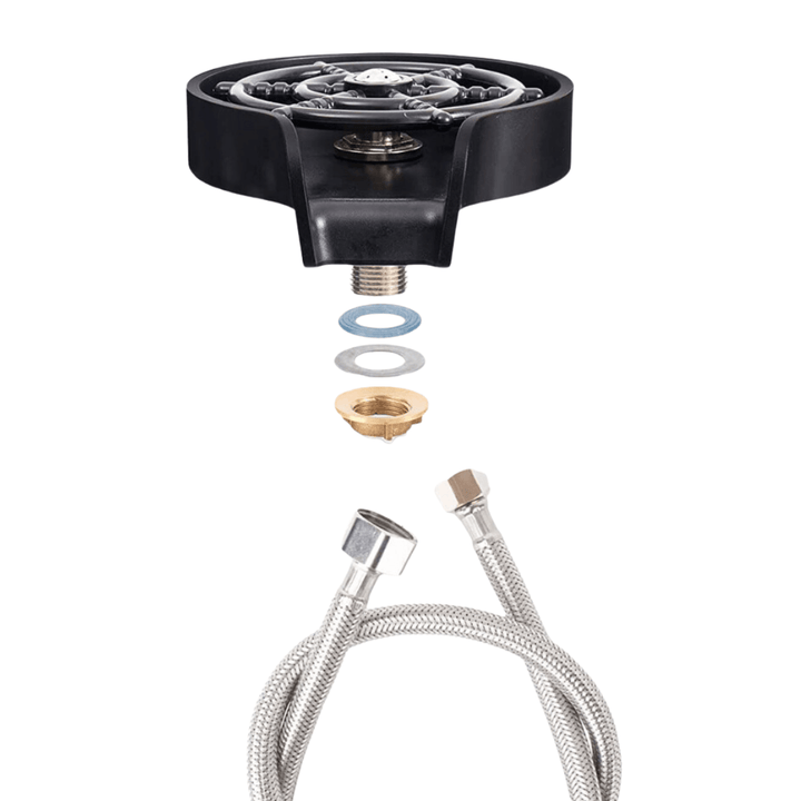 Automatisk glasrengörare för kök & bar, högtryckstvätt för snabb diskning.