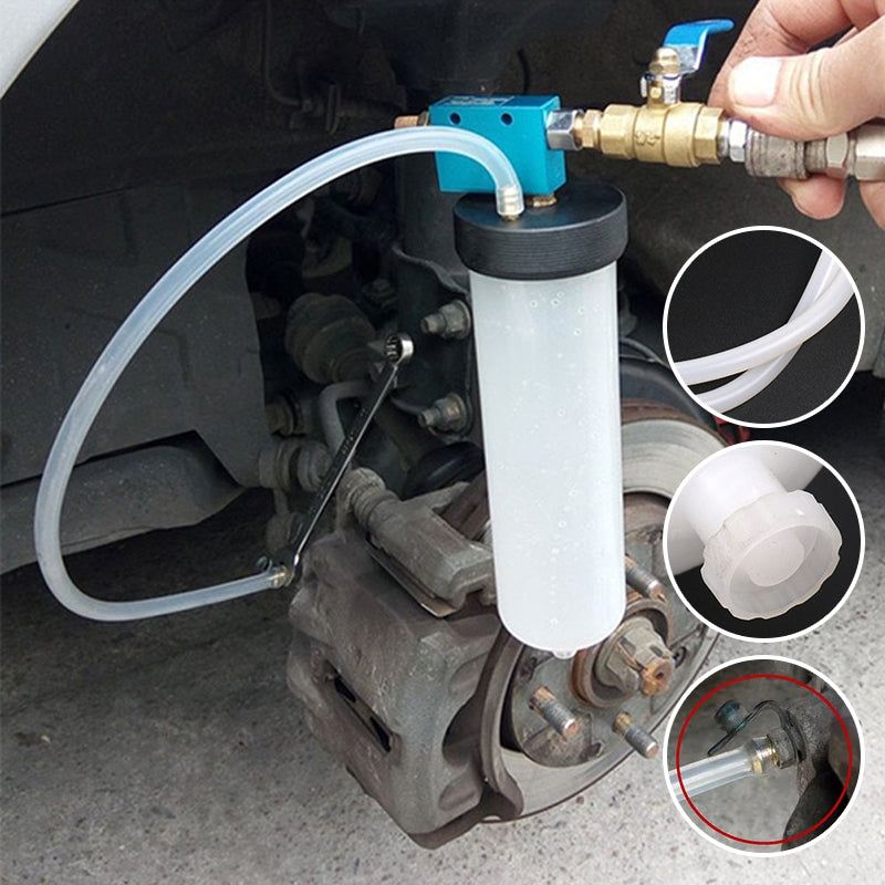 "Automatiskt verktyg för bil bromsvätskebyte, hållbar plast, användarvänlig, enkel anslutning, olika fordon"