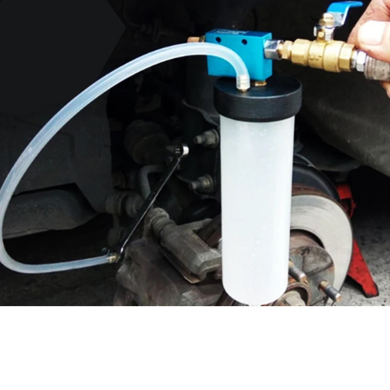 "Automatiskt verktyg för bil bromsvätskebyte, hållbar plast, användarvänlig, enkel anslutning, olika fordon"