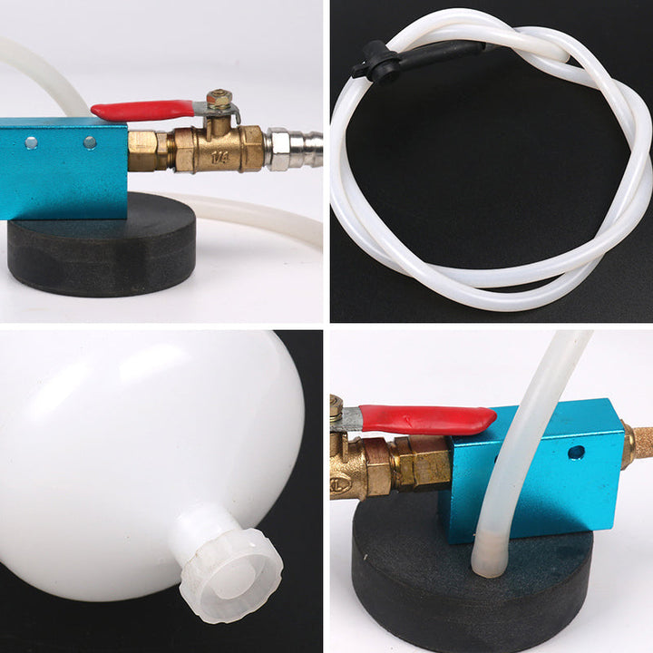 "Automatiskt verktyg för bil bromsvätskebyte, hållbar plast, användarvänlig, enkel anslutning, olika fordon"