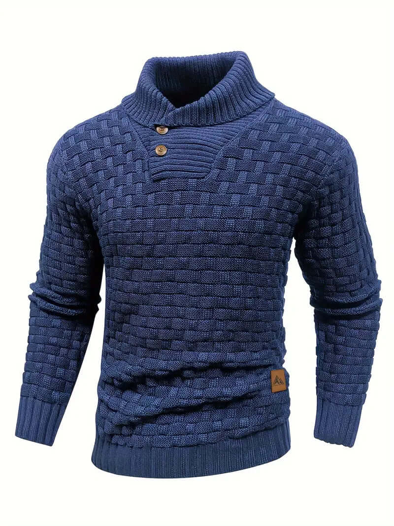 Stickad tröja för män - Modern stil och klassisk komfort