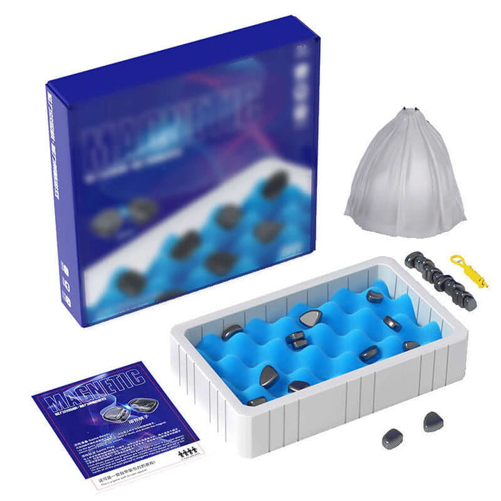 Magnetiskt Strategispel - Roligt och Utbildande för Barn