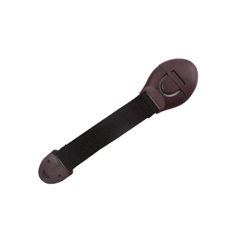 Barnsäkerhetslås med stark adhesion, hållbar design i flera färger, skyddar skåp och lådor från barn, enkel för vuxna.