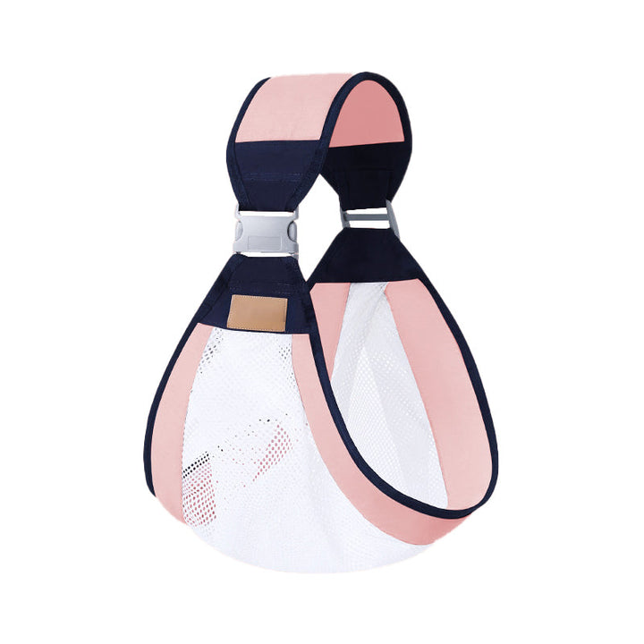 "Bärsele för barn i ljus sjögrön, justerbar och lättviktig med ventilerande 3D-mesh för optimal komfort och stil."