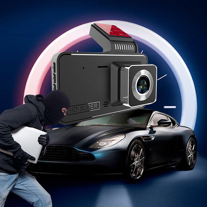 "Bil HD Dash Cam med 170° vidvinkel och nattläge för skarpa 1080P inspelningar, enkelt plug and play."