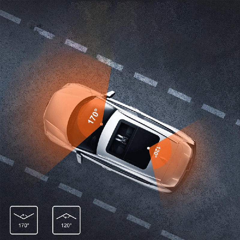 "Bil HD Dash Cam med 170° vidvinkel och nattläge för skarpa 1080P inspelningar, enkelt plug and play."