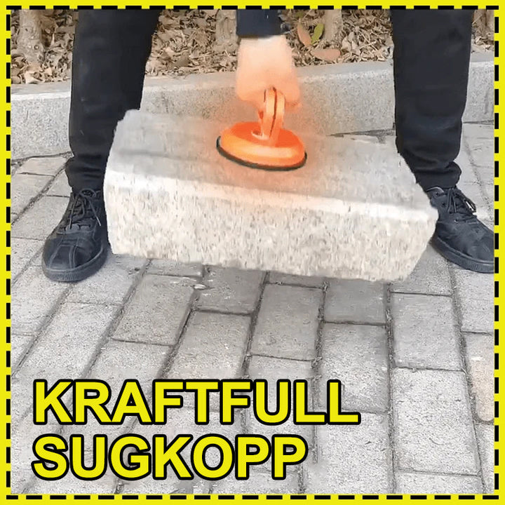 "Bilavdragare för dentreparation med sugkopp, enkel att använda, gul och svart design, lyfter upp till 10 kg."