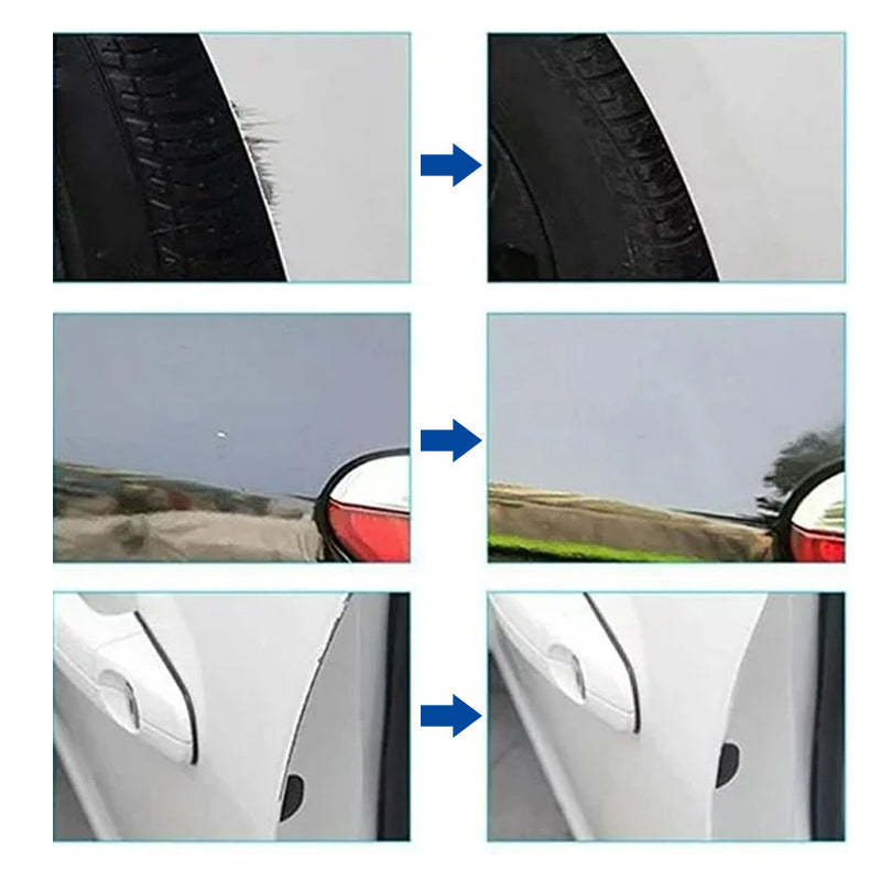 "Bilreparationspenna för repor, 8 färger, visas med champagne guld, perfekt för att enkelt dölja bilrepor."