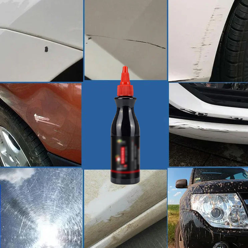 "Bilreparationsvax, gul flaska, skyddar och döljer repor, passar alla färger och lacker, 100ml för bilvård"