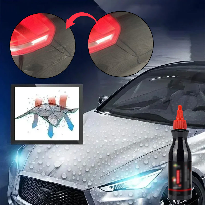 "Bilreparationsvax, gul flaska, skyddar och döljer repor, passar alla färger och lacker, 100ml för bilvård"