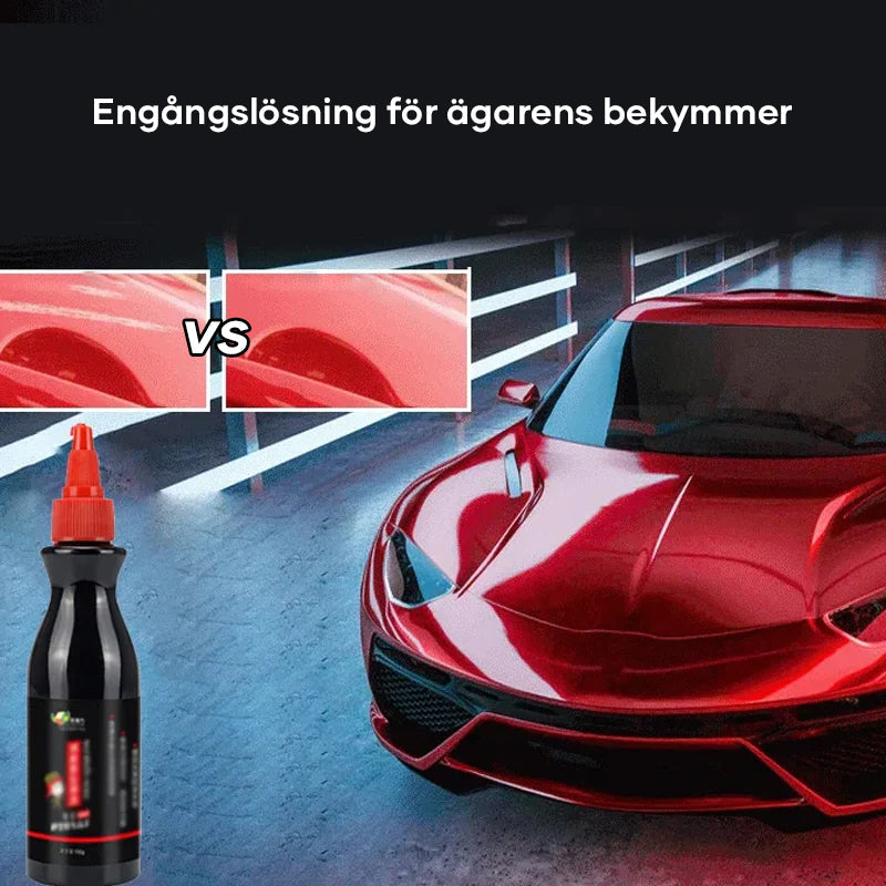 "Bilreparationsvax, gul flaska, skyddar och döljer repor, passar alla färger och lacker, 100ml för bilvård"