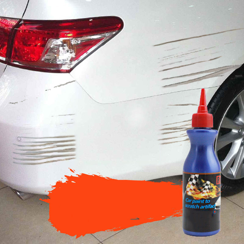 Bilreporborttagare för lackåterställning, tub och applikator; eliminerar repor och ger polerad glans till alla bilfärger.