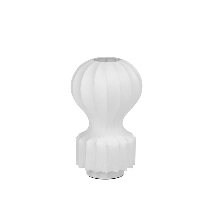 "Bordslampa Luftballong, organisk design, varm belysning, stålram, för moderna och klassiska interiörer."