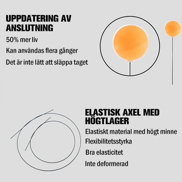 "Bordtennistränare i användning för hemmafamilj, flexibel och hållbar design, perfekt för inomhus- och utomhuslek."