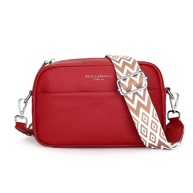 Crossbody - väska i läder av hög kvalitet för kvinnor – Stil och Funktion i Ett - Glowseva